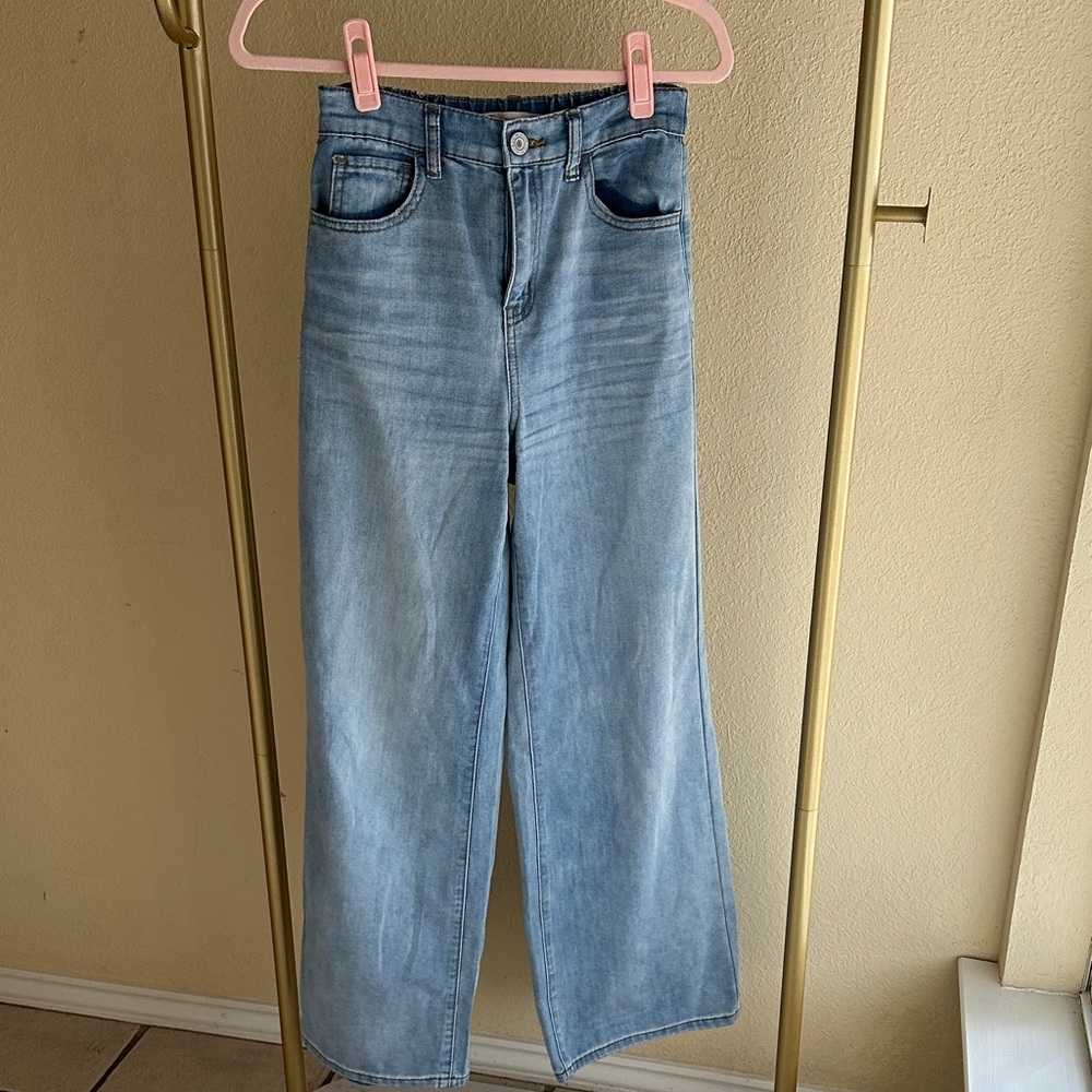 SO Denim Super Soft Wide Leg Jean